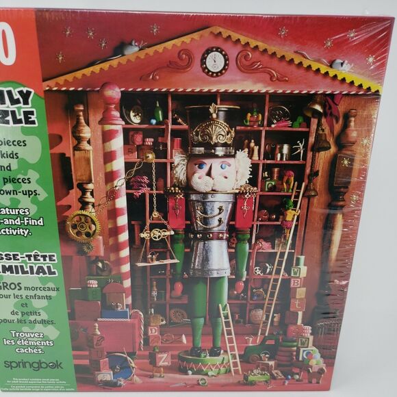 Hallmark Nutcracker Springbok Family Jigsaw Puzzle Workshop Vintage 2001 NEW USA - Picture 4 of 12